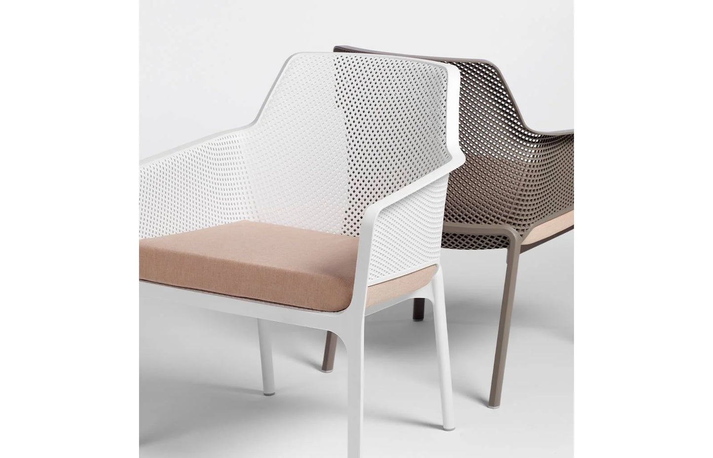 fotelja Net Relax bianco rosa quarzo