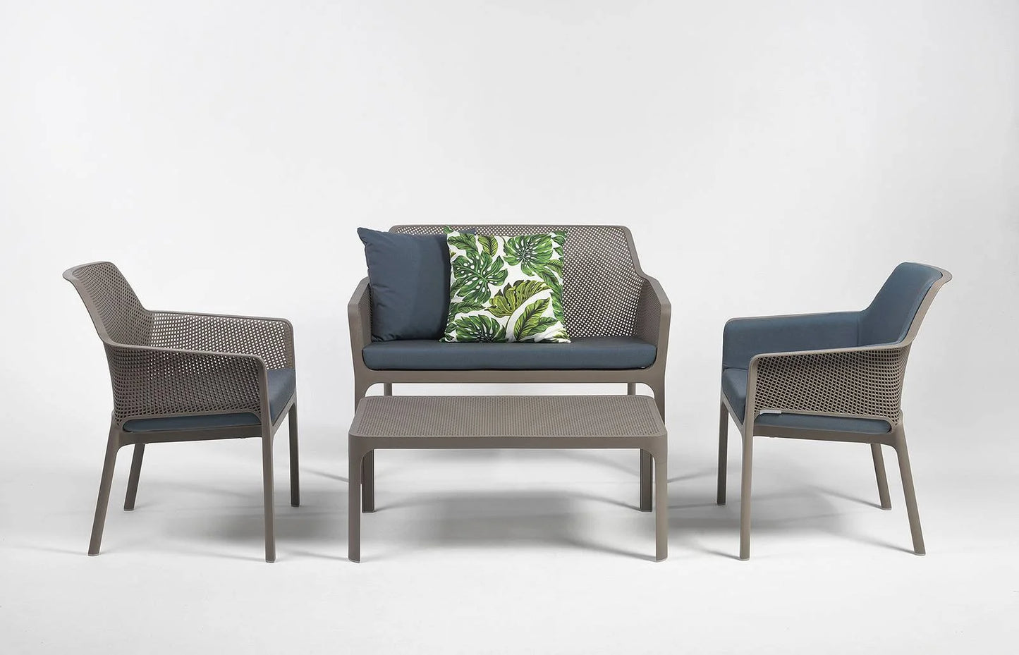 klupa Net tortora denim
