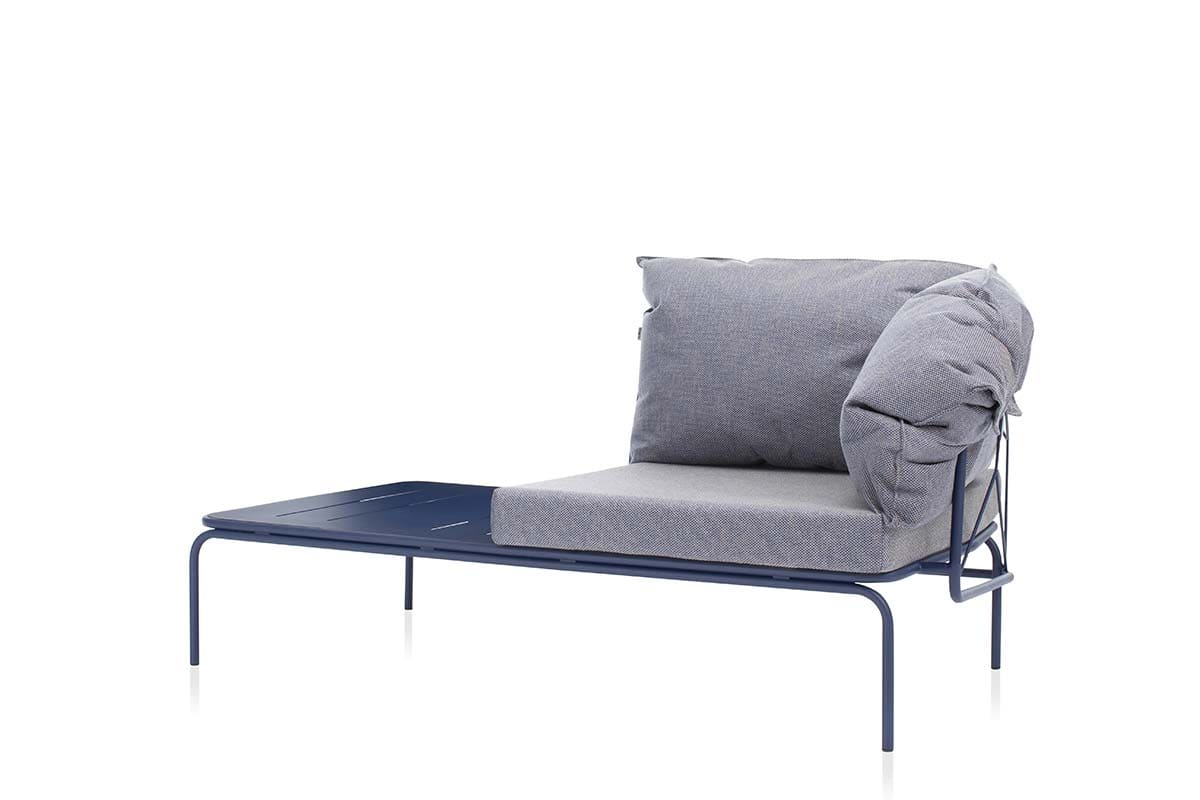 modularna sofa Ataman s niskim rukonaslonom i stolićem desni element