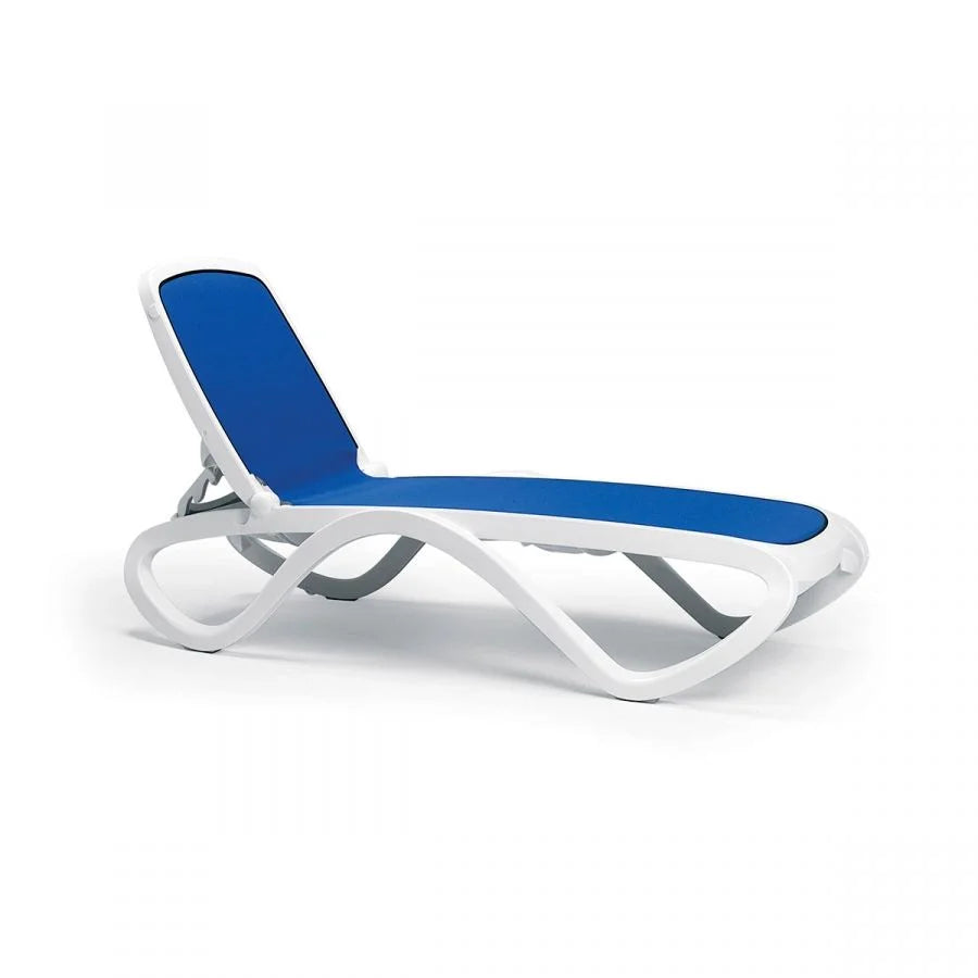 ležaljka Omega bianco blu