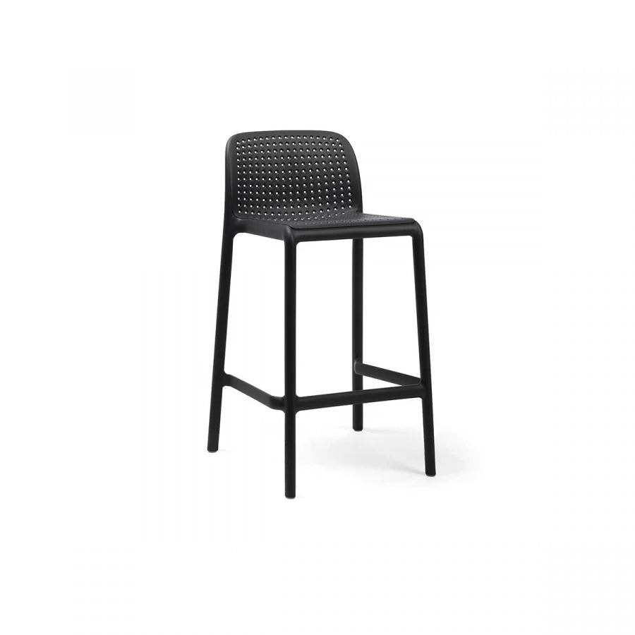 mini barska stolica Lido antracit