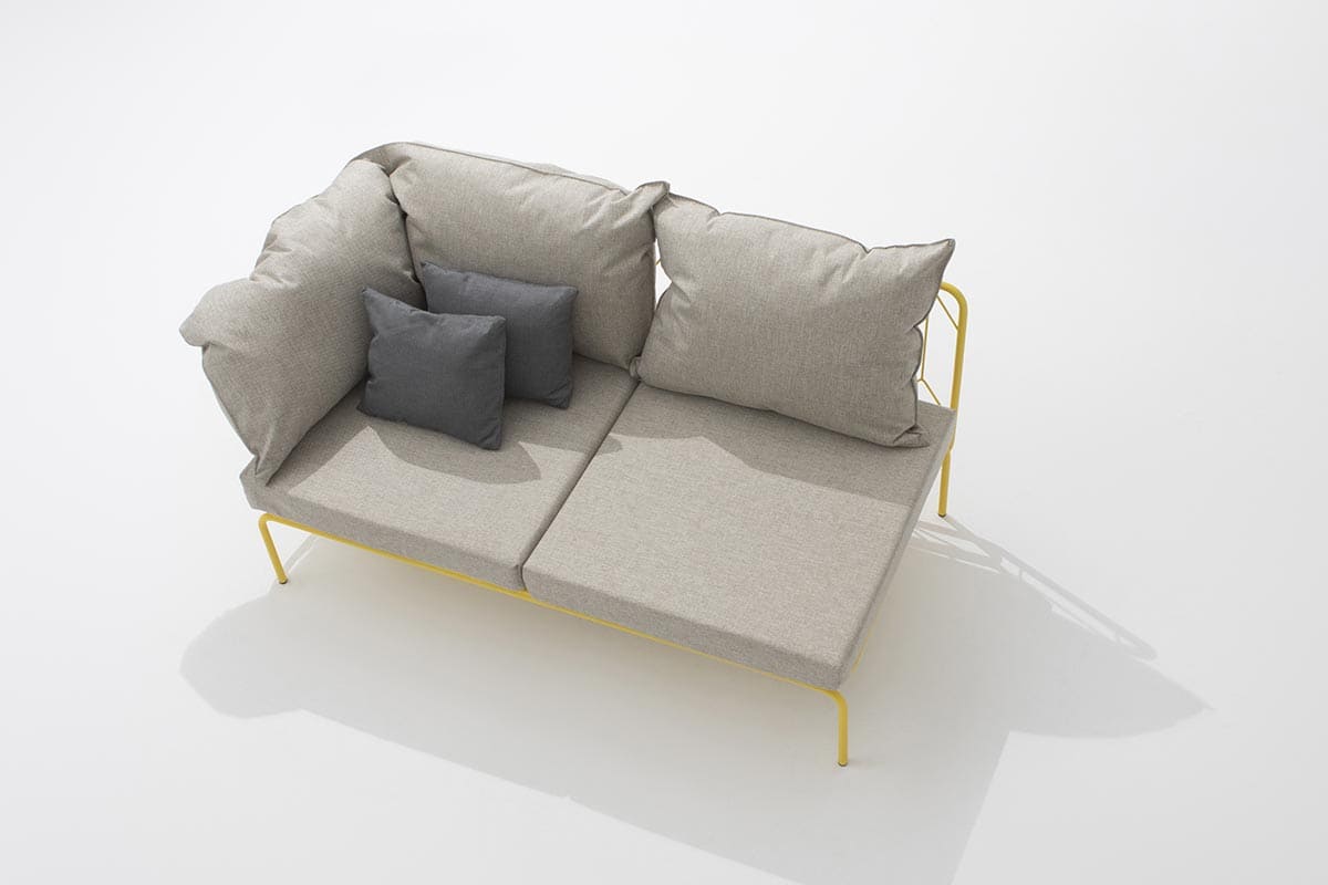 modularna sofa Ataman s niskim rukonaslonom pogled odozgo