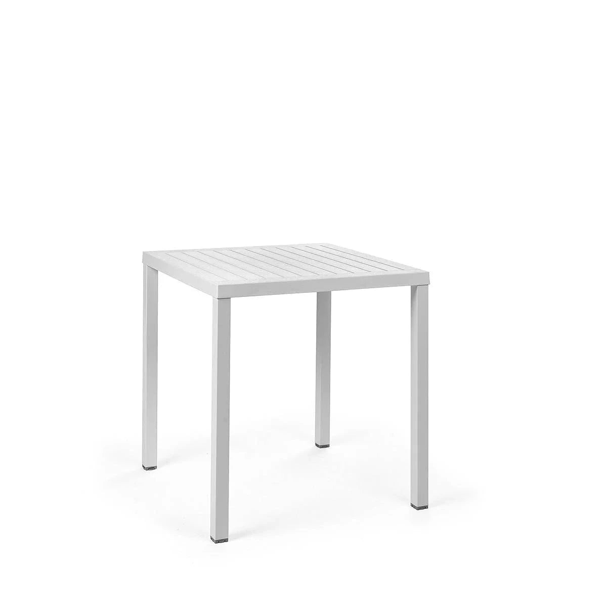 stol Cube 70 bianco