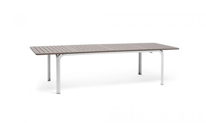 stol Alloro 210 bianco tortora
