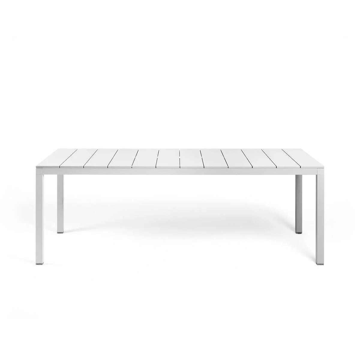 stol Rio ALU Fix bianco